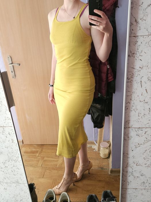 Sukienka długa na ramiączkach na lato sexi XS / 34 / 6 Calliope