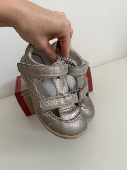 D.d step туфельки туфлі шкіряні відкриті 28 розмір