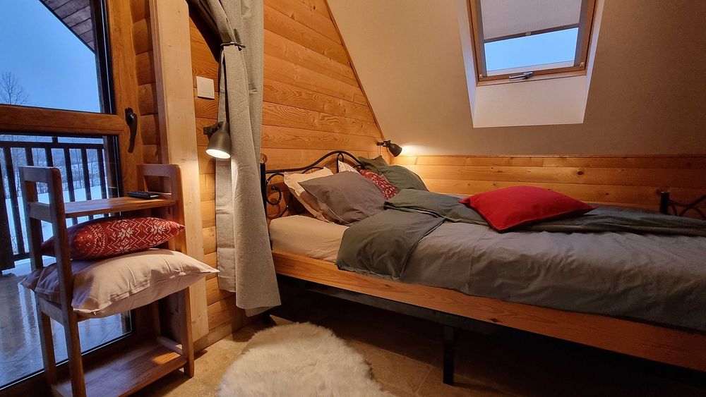 domek w górach z jacuzzi, na wyłączność z balią