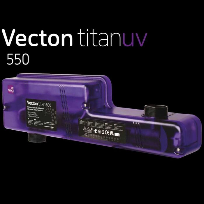 Vecton Titan UV 550/850 – Esterilizador UV para Aquários NOVO
