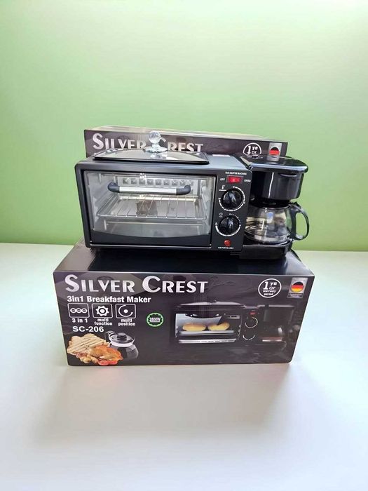 Електрична  Настільна піч кавоварка сковорода