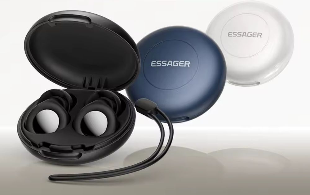 Essager. Шумопоглинаючи силіконові беруші для сну