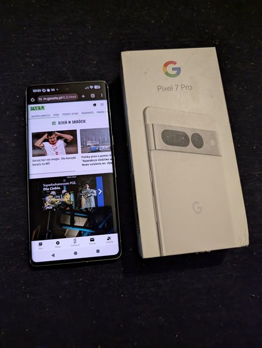 Google Pixel 7 Pro 12/128GB Gwarancja 3/2026 Gdynia Oksywie • OLX.pl