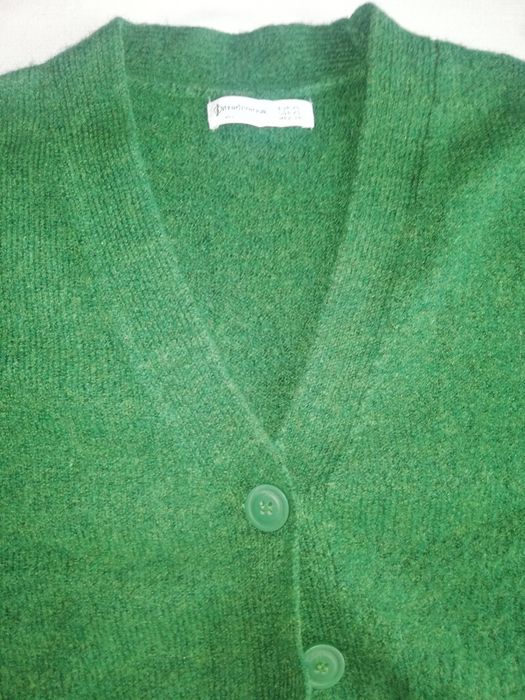 Sweter Stradivarius rozm. XS kolor zielony