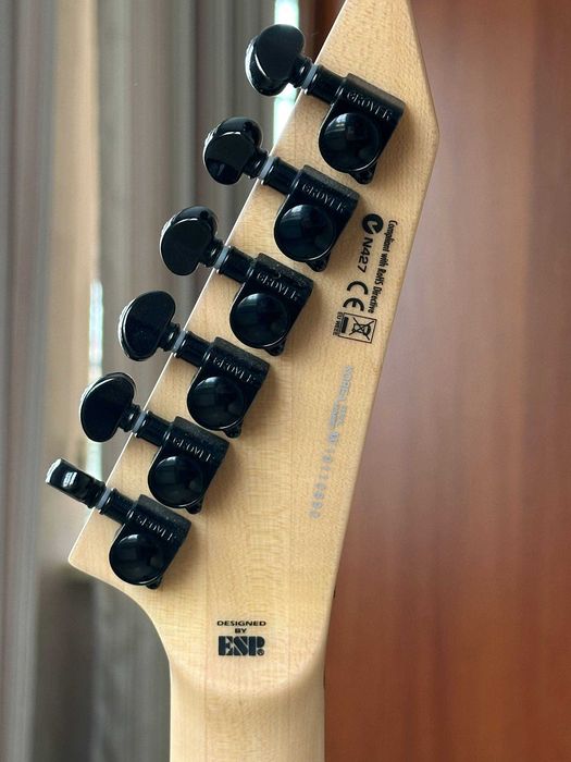 ESP LTD Deluxe M-1000 Natural Purple Burst