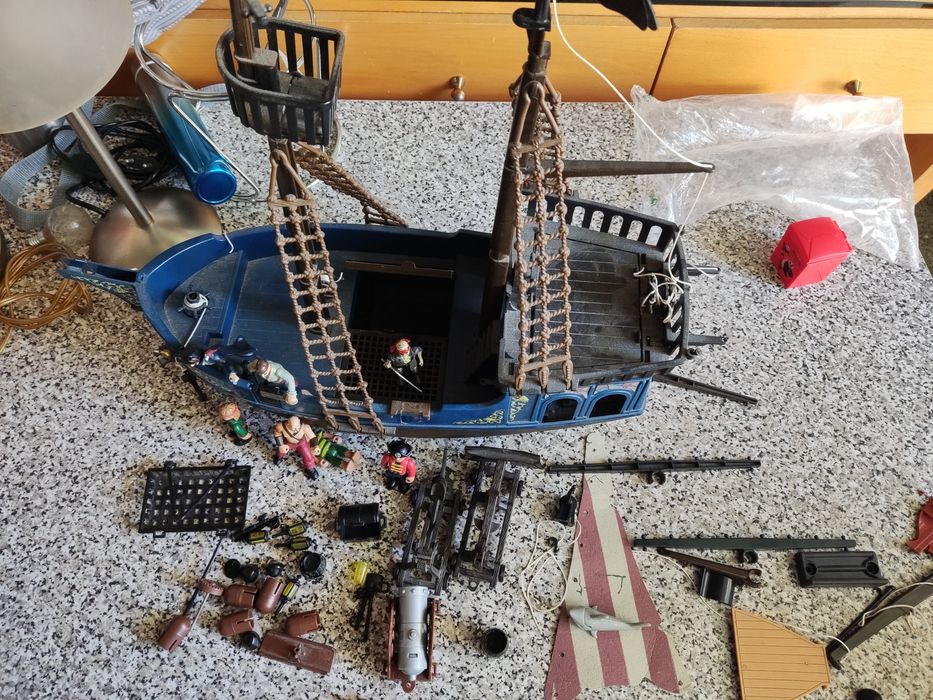 Barco pirata infantil