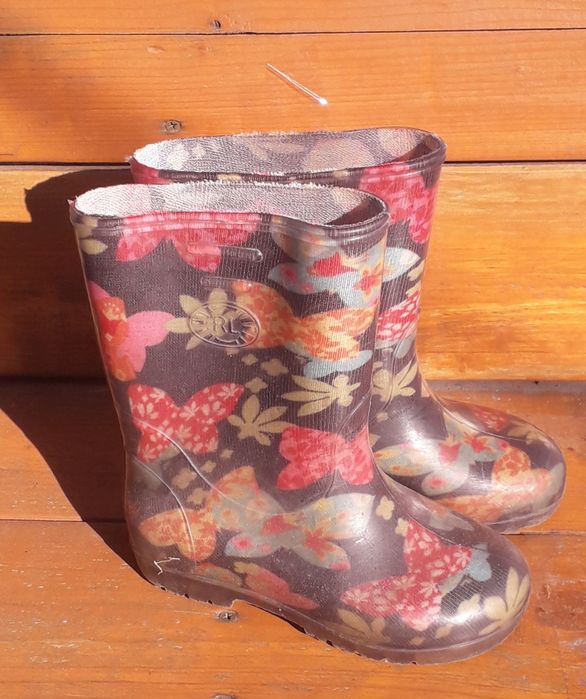 Сапоги детские силиконовые