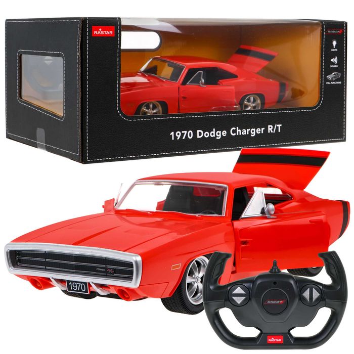1970 Dodge Charger RT RASTAR  1:16 RC auto + Pilot ZRC.99000