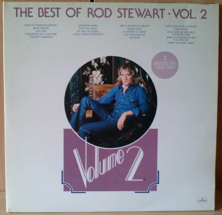 Rod Stewart-The Best Of. vol.1 & vol.2 Winyl 4Lp.