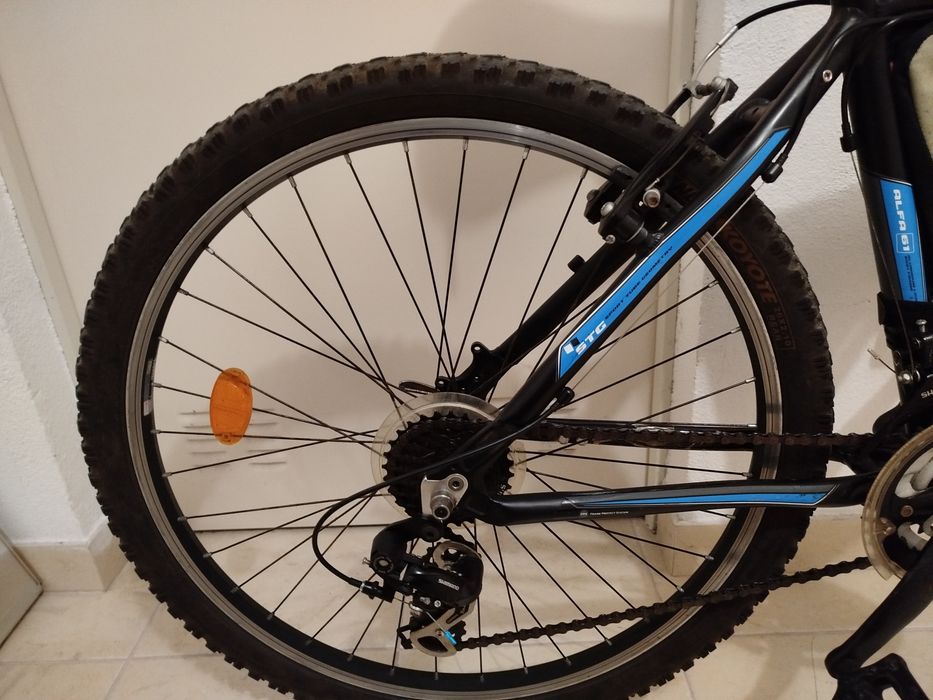 Bicicleta BTT trial