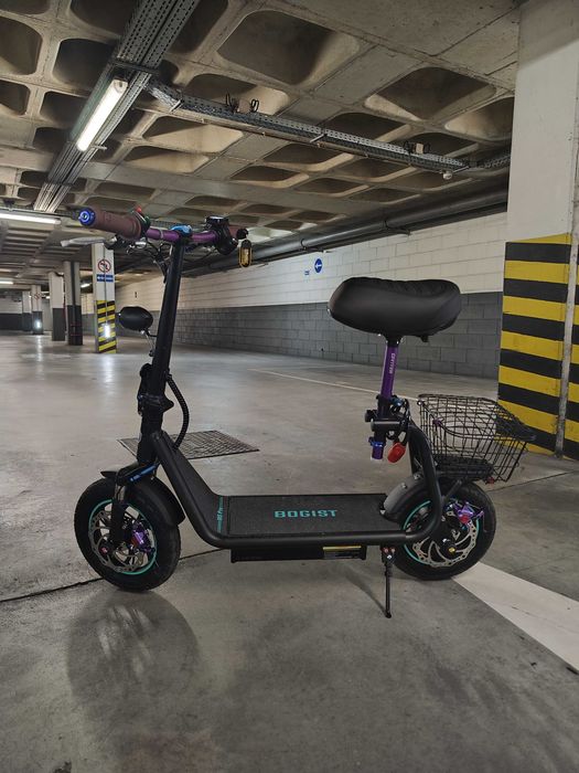 Trotinete Bogist M5 Pro + Black & Purple Edition c/ NOVA