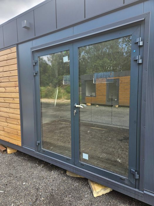 Drzwi aluminiowe wewnętrzne/zewnętrzne Producent 1083x2100