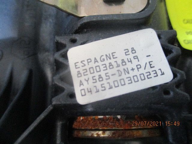 Airbag do volante RENAULT Megane II (BM0/1_, CM0/1_)