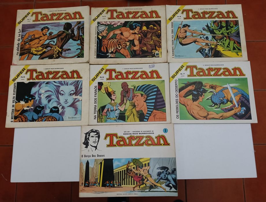 38 Livros Tarzan de diversas coleções