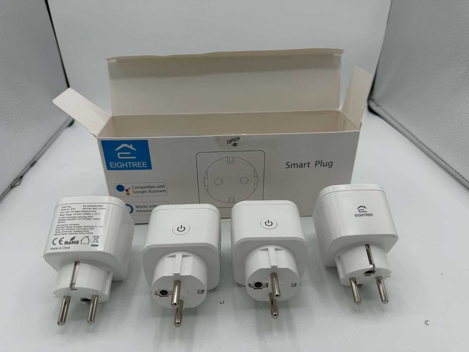 EIGHTREE – 4 inteligentne gniazdka WiFi 16A