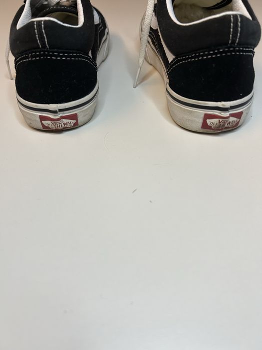 Vans Old Skool Preto/Branco Tamanho 35 – Muito bom estado