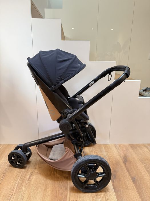 Carrinho Quinny Moodd + Babycoque Maxi‑Cosi + Base Isofix