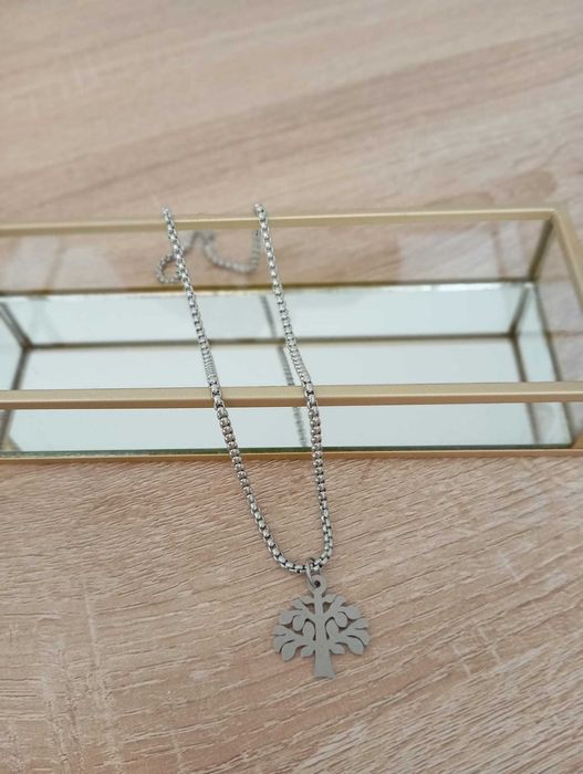 Fio em Aço com pendente Árvore