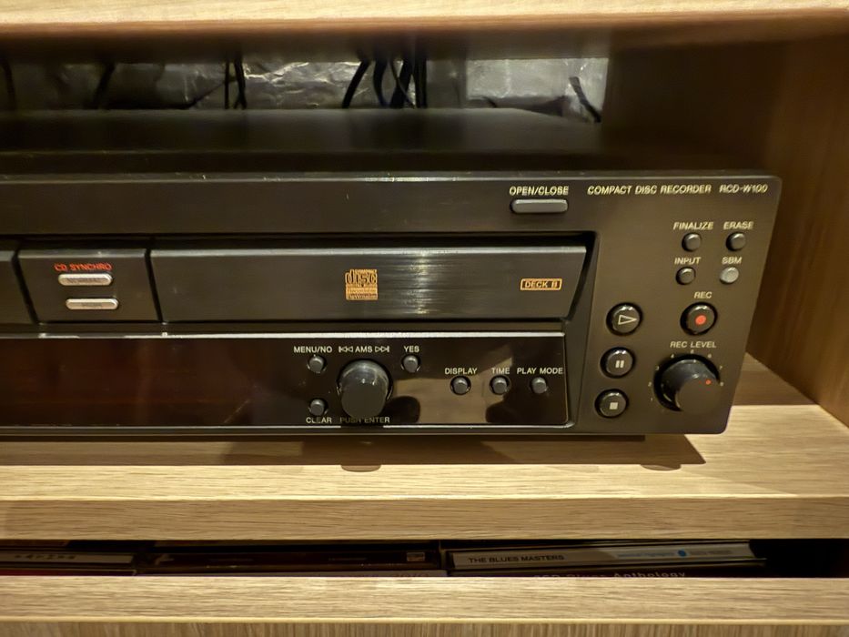 Gravador CD Sony Duplo