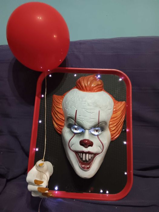 Quadro 3 D figuras terror : Pennywise