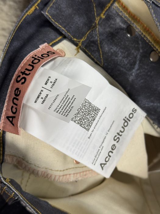 Джинсы acne studios акне студио loose fit jeans pint широкие джинсы archive архив Широкі Джинси Штани Y2K SK8 Skater