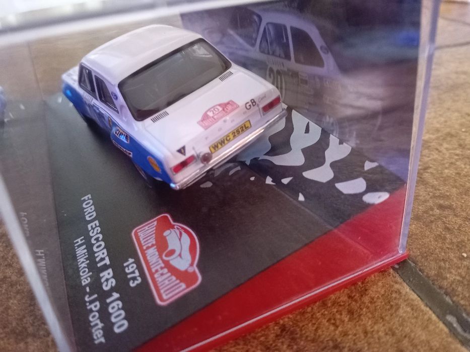 Miniatura Ford Escort RS 1600, Rally Monte Carlo 1973