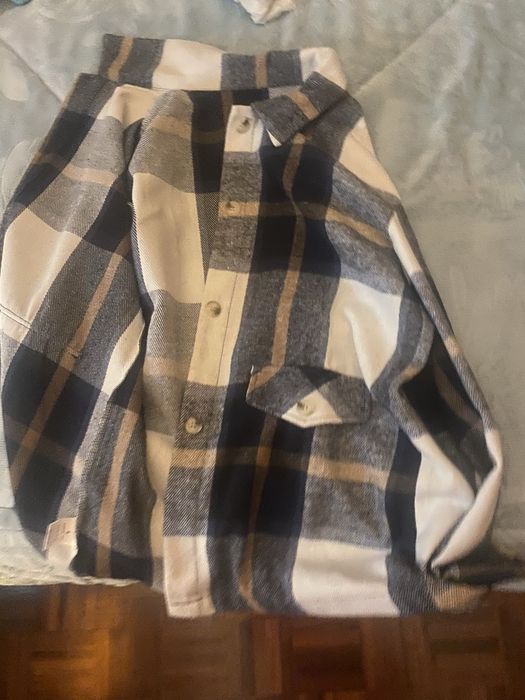 Casaco/camisa flanela