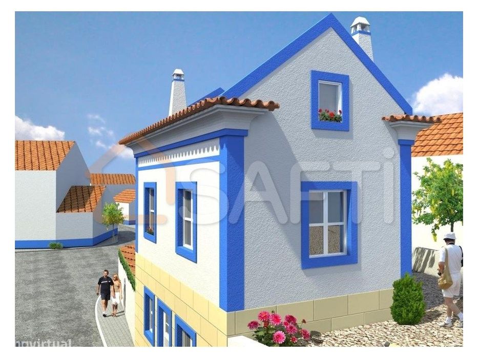 Terreno Urbano com projeto aprovado, perto das praias da Lourinhã