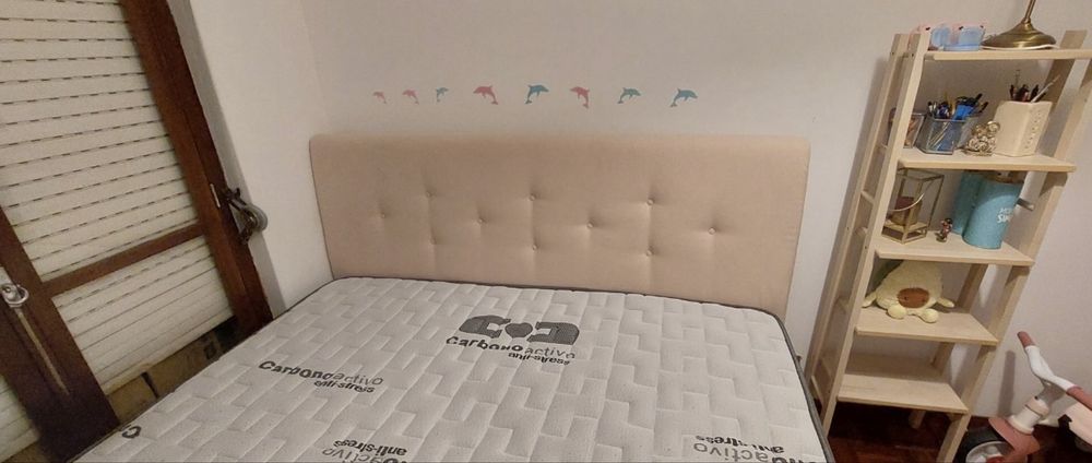 Cama de casal ikea com 4 gaveteiro