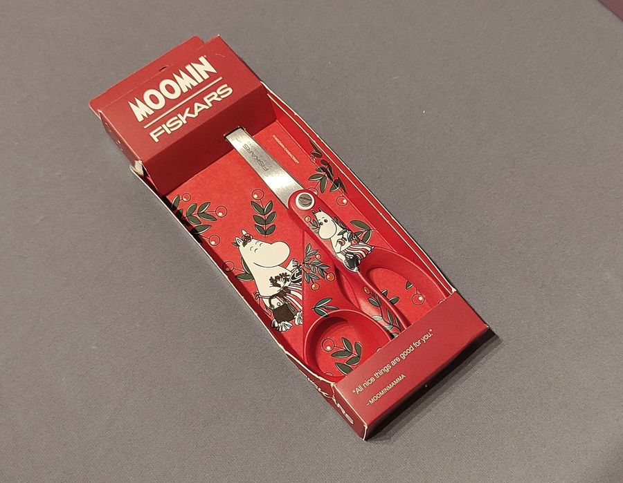 Fiskars Nożyczki z Muminkami - Mama Muminka - uniwersalne 21 cm