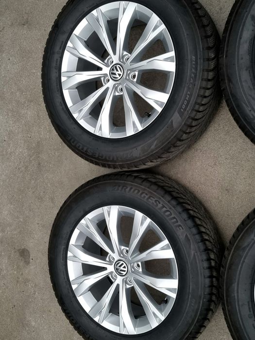 Koła Zimowe Alu 17" VW Tiguan II 2 5x112 Oryginalne