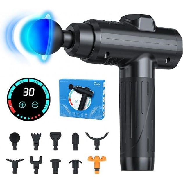 Масажер перкусійний Tamda 
Для голови
Для живота (преса)
Для литок
Для