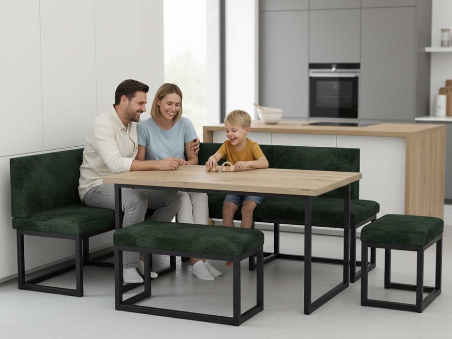 Nowoczesny narożnik kuchenny