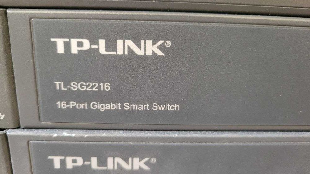 Продам робочі керовані світчі TP-Link T1600G / TL-SG2216 / T2600G-18TS