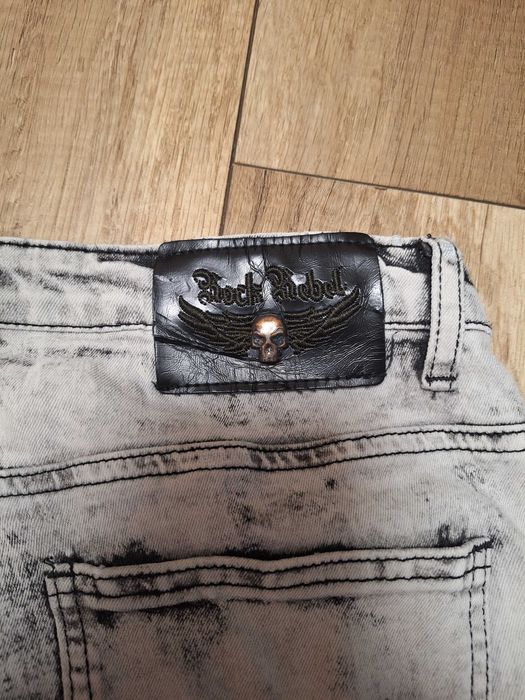 Круті джинсові шорти Rock Rebel, розмір 32