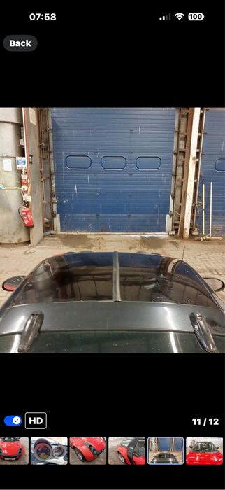 Розборка смарт родтер.Жосткий дах смарт родстер 452 hartop