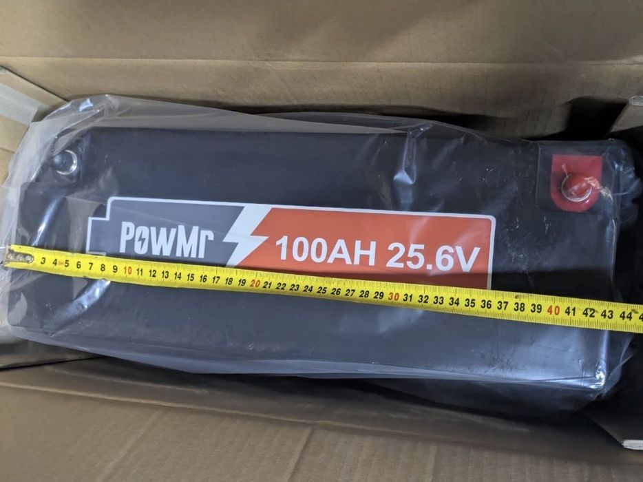 АКБ PowMr 24V 100AH LiFePO4. Та АКБ 12v 200Ah в наявності