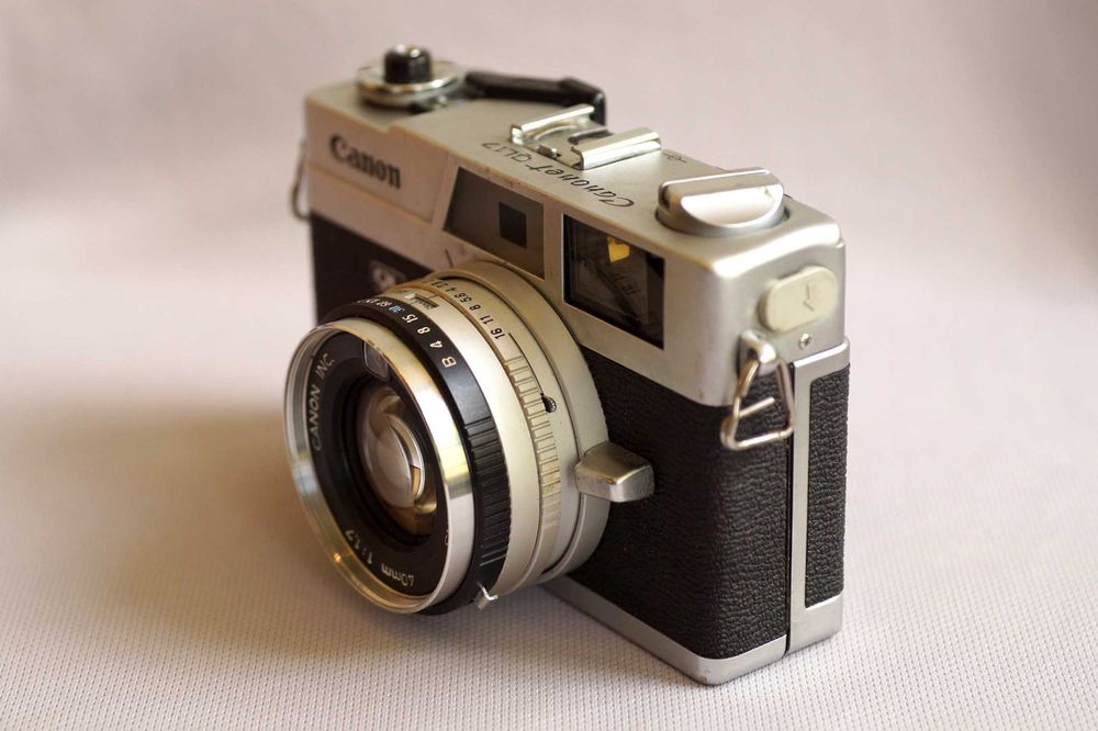 Canonet QL17 + Canon 40mm f/1.7