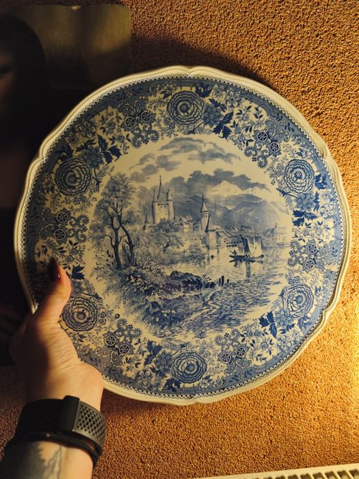 Duża taca,patera z porcelany. Villeroy & Boch