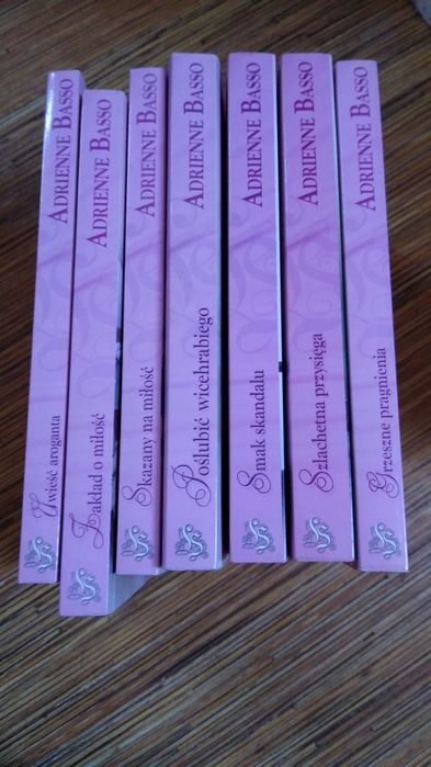 Seria Adrienne Basso - romans historyczny