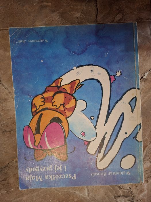 Pszczółka Maja i jej przygody! Stara książka dla dzieci