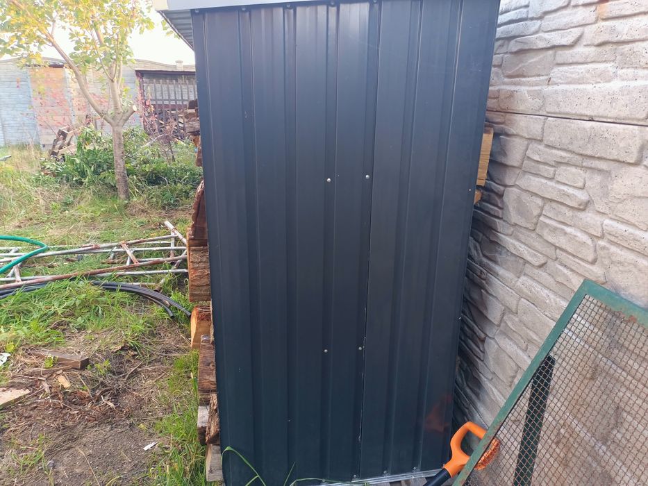 WIATA NA DREWNO stał galwanizowana 330X84X152CM antracyt