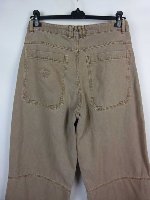 Bershka flare jeans spodnie dżins szerokie nogawki / 42