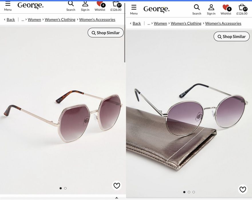 Окуляри George сонцезахисні очки від сонця окуляри 100% UV Protection