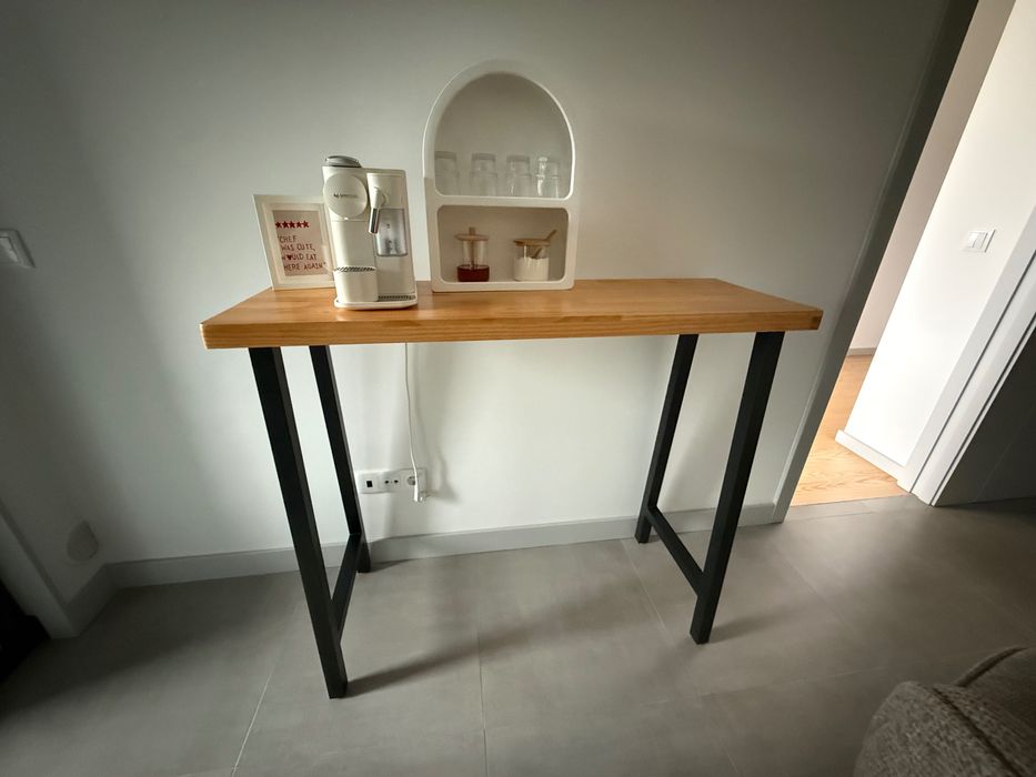 Mesa de cozinha estilo bar - pés altos