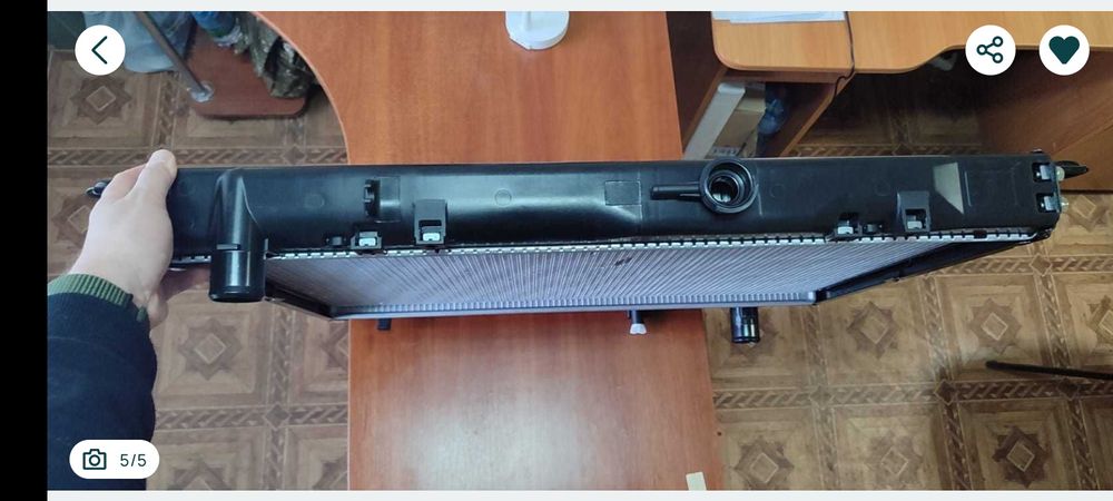 Радіатор охолодження тлк100 мкпп