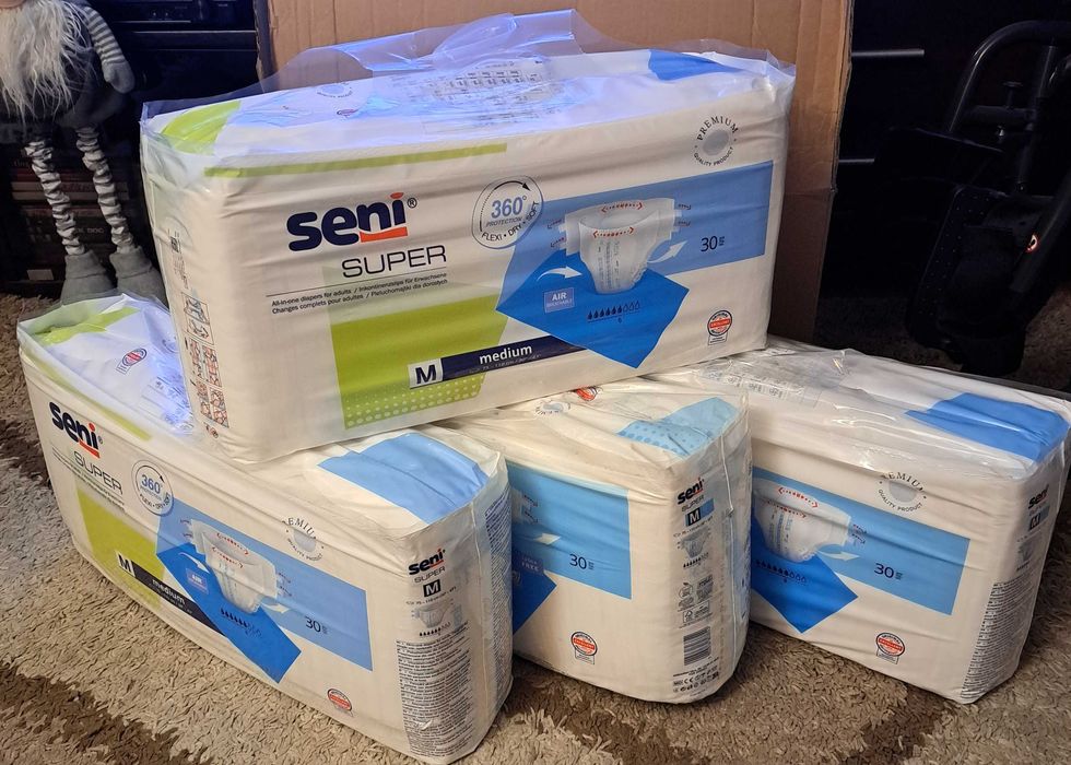 Pampersy Seni Super Medium rozm.M