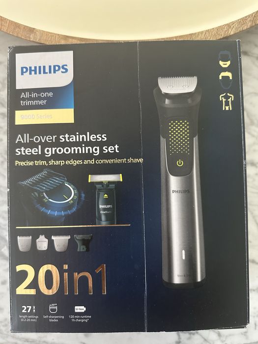 Aparador Multifunções Phillips MG9553/15 + One Blade (barba,cabelo, corpo)