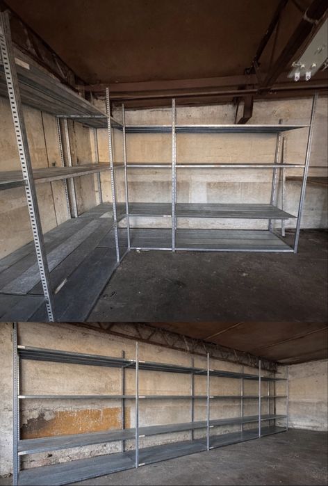 Regały do magazynu garażu solidne metalowe