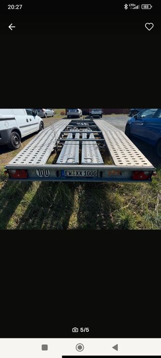 Laweta do transportu samochodów